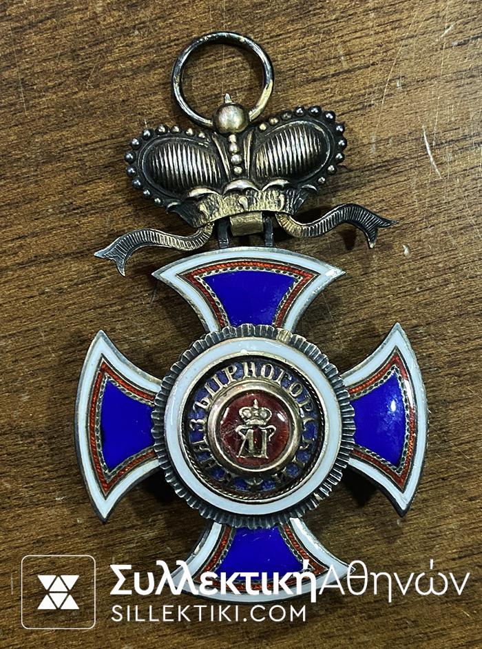 ΜΑΥΡΟΒΟΥΝΙΟ Order Of Prince Danilo Ιππότης